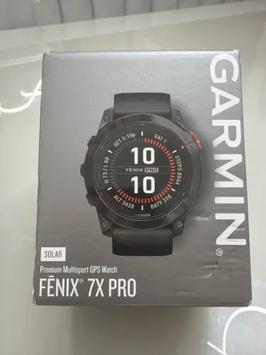 Relógio Garmin Fenix 7x Pro Solar Grey 51mm