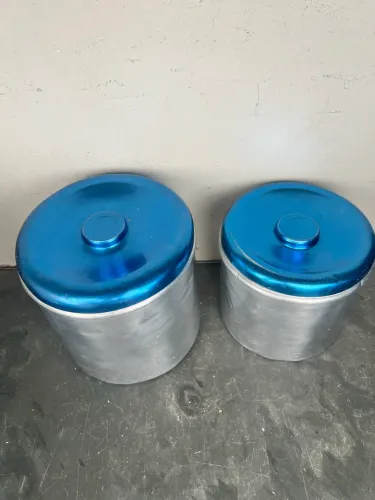 Lata aluminio antigo, anos 70
