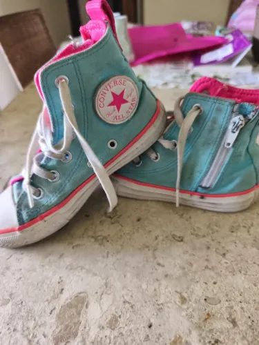 Tênis Infantil Converse All Star Original Cano Alto - Tam. 28