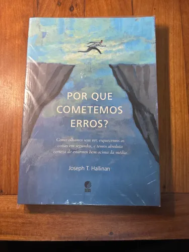 Por que Cometemos Erros? - de Joseph T. Hallinan - Editora Globo