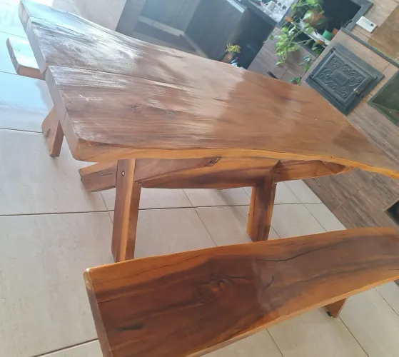 Mesa rústica