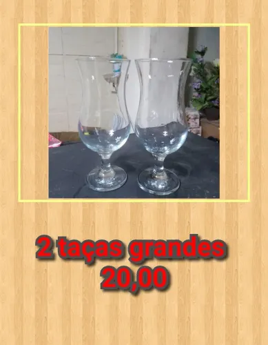 2 Taças grandes