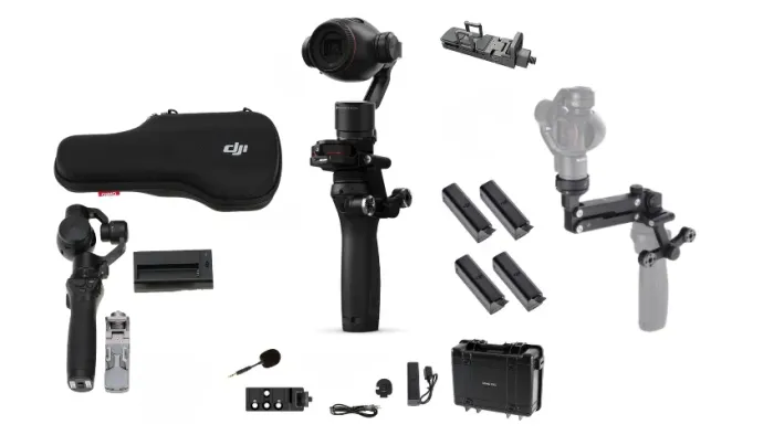 Câmera DJI Zenmuse X3 4K completa com case