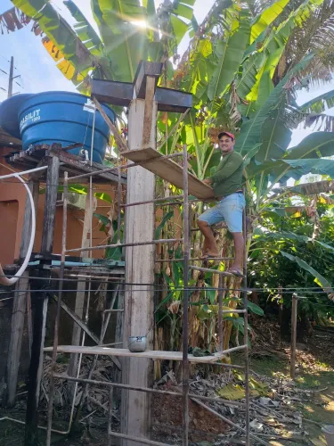 Estrutura pra caixa d'água