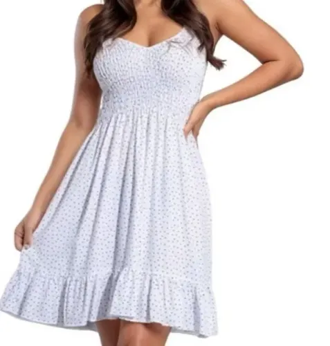 Vestido rodado de alcinha