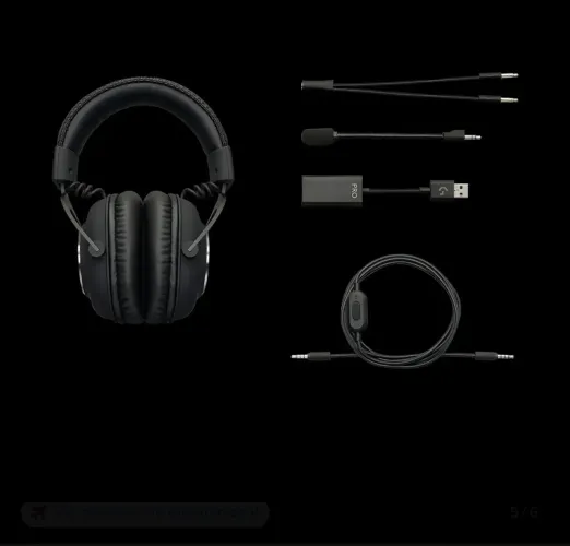 Headset Logitech G PRO com fio