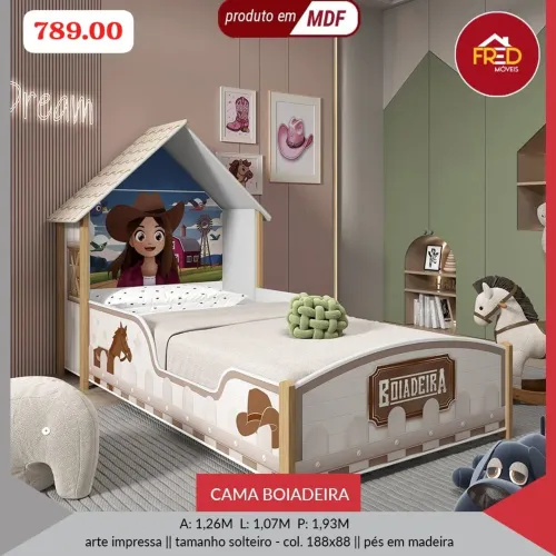 Cama infantil solteiro, entrega e monta, super promoção
