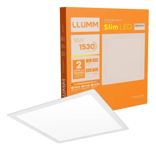 Painel Slim LED 18W