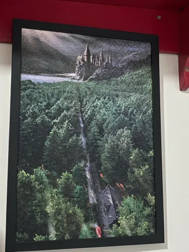 Quadro quebra cabeça Harry Potter