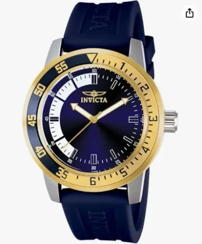 Relógio Masculino Quartzo de Aço Inoxidável modelo: 12847 - Invicta