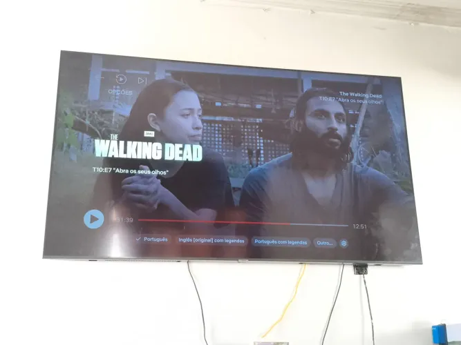 TV Smart 75 polegadas Samsung 4k