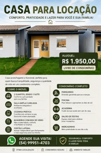 Casa Condomínio Flamboyant Rio Verde I
