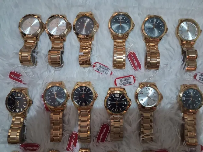 Relógio Masculino Dourado original