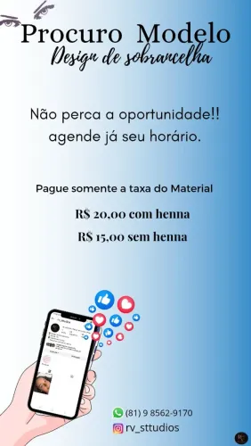 Modelos para design de sobrancelhas