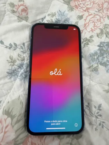 Iphone 12 64gb Preto e Azul