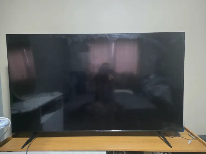 Smart TV TCL 65 polegadas tela trincada