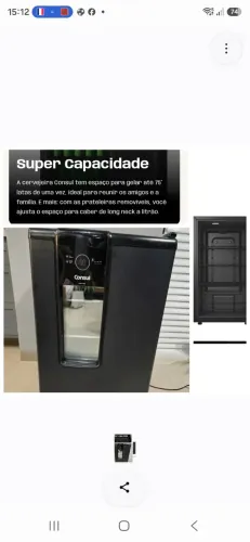 Vendo cervejeira cônsul