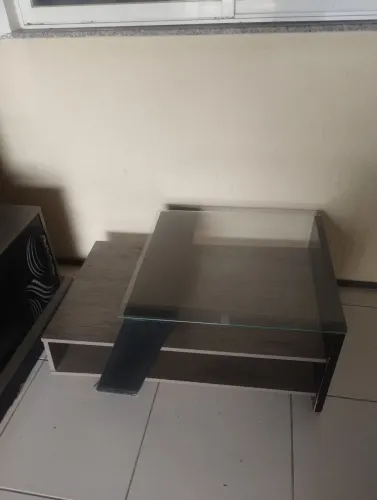 Rack e mesa de centro