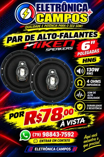 ALTO-FALANTE 6'' HIKEN