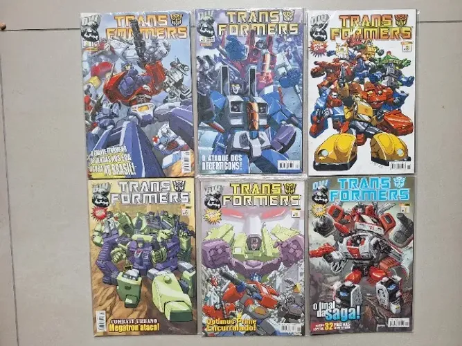 Lote Gibi Transformers DW 1 ao 6