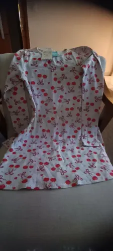 Vestido Infantil manga longa tam 12 anos