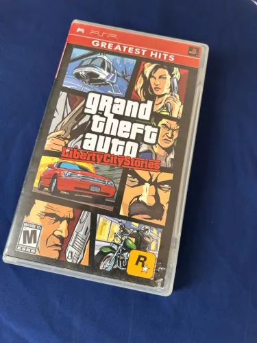 GTA Liberty City Stories PSP - Completo Com Mapa E Manual (CIB)