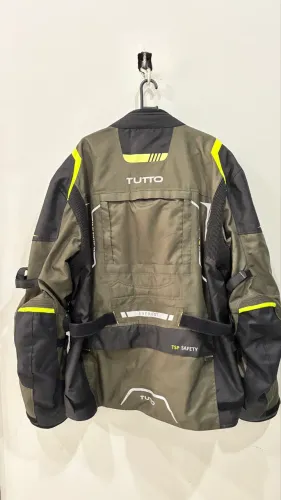 Jaqueta Tutto Moto Everest Preta/verde Motoqueiro
