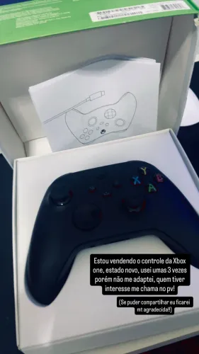 CONTROLE DE XBOX ONE 