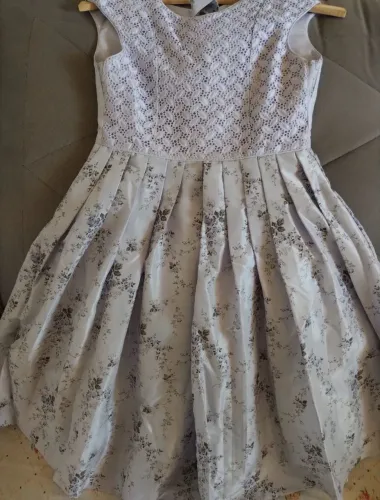Vestido festa mio bebê lilás 10 anos
