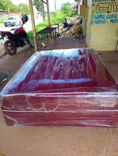 Cama de Casal, modelo ensacadas 