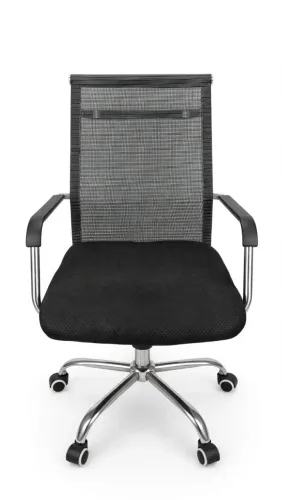Cadeira Escritório Mesh - Base Cromada - seminova