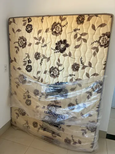 Colchão Ortobom de Espuma Physical Mega Resistente 158x198x22