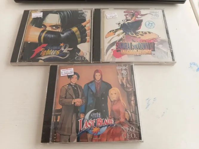 Jogos Neo Geo CD (originais)