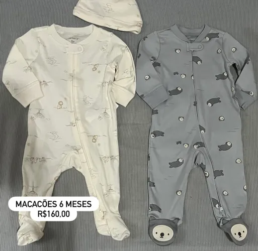 Macacões 6 meses Carters