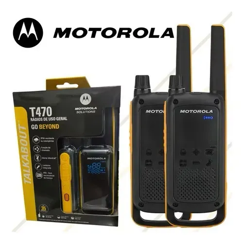 Rádio Comunicador Talkabout Motorola T470 Walk Talk Até 35km