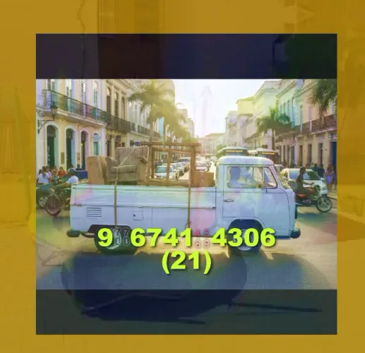 Frete disponível! Não perca tempo, entre em contato e solicite já o seu!