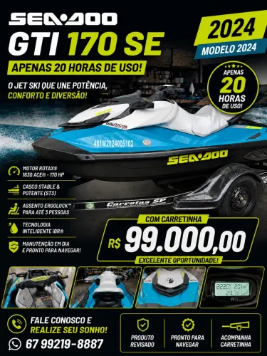 Jet ski seadoo gti 170 se