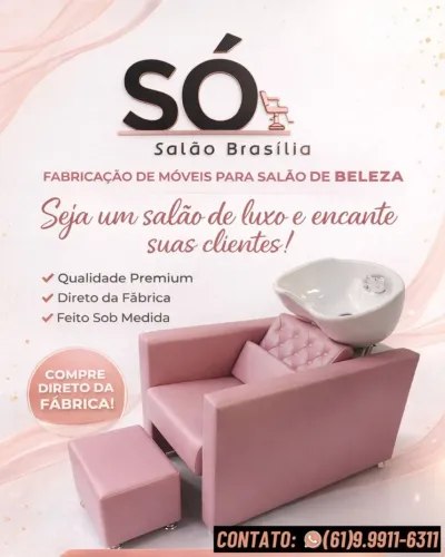 Fábrica de móveis para salão de beleza
