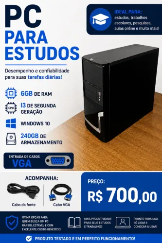 PC PARA ESTUDOS 