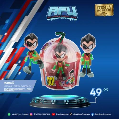 Spin Master Twisty Teen Titans Go! - Robin