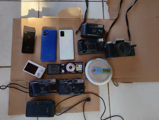 Lote celular cameras maquinas