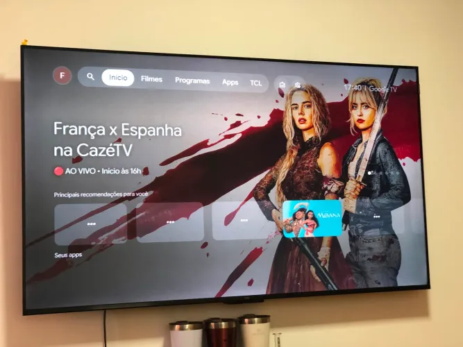 Tv TCL 55 polegadas (ainda na garantia)