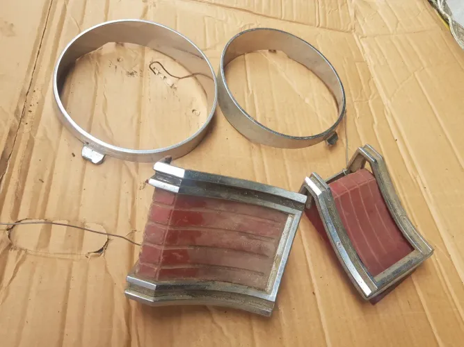 Aros faróis opala 70 soleiras.