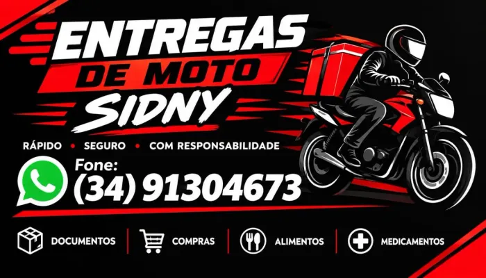 Motoboy para entrega disponível 24 horas