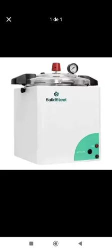Autoclave semi nova pouco uso, aceito trocar por notebook
