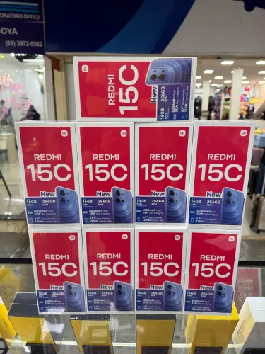 Redmi 15C 256gb/8gb entrega grátis loja física