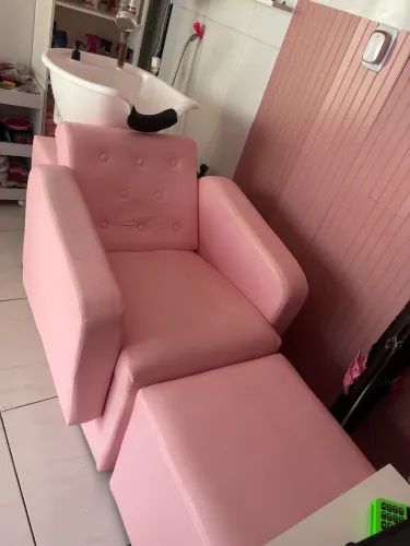Vendo kit de lavatório rosa