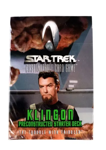 CARDS Deck Star Trek The Trouble With Tribbles Klingon Card Game Ccg LACRADO M60