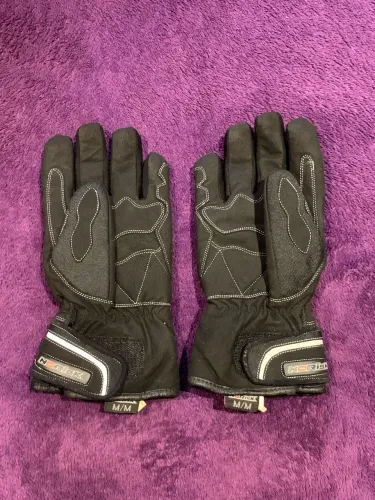 Luva motociclista forrada inverno M