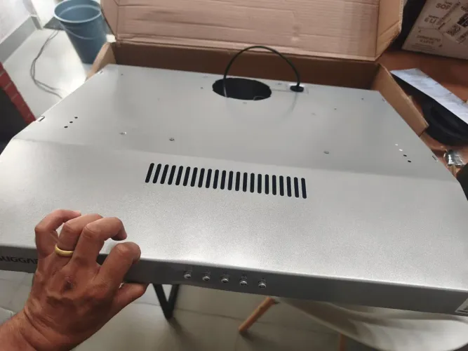 Depurador De Ar Suggar Slim 60cm Prata Bivolt